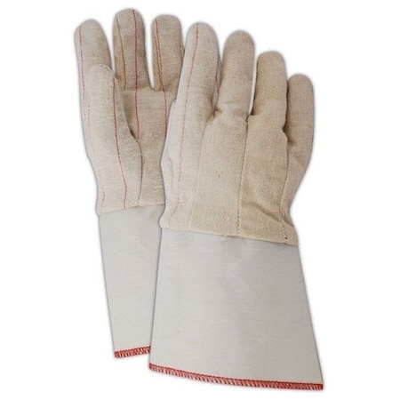 Magid Textile Gloves, Natural, 12 PK 94GNO